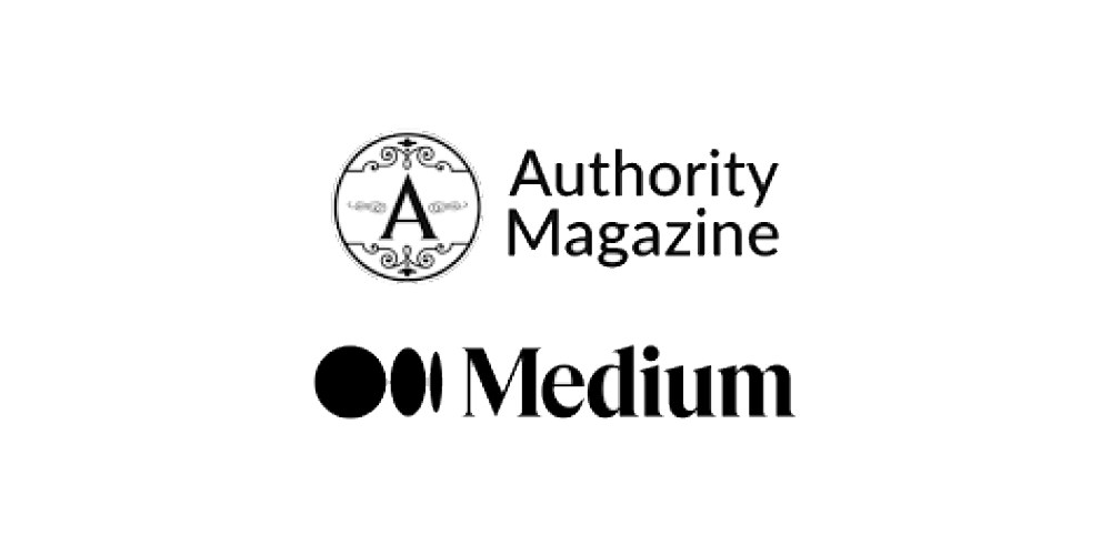 Authority Magazine Medium Combined Logo